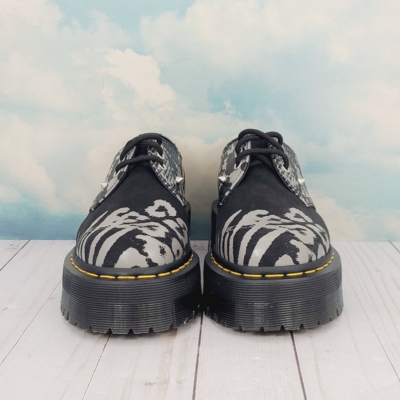 Bnwob!! Dr. Martens 1461 Animal Clash Platform Shoes - Picture 5 of 14